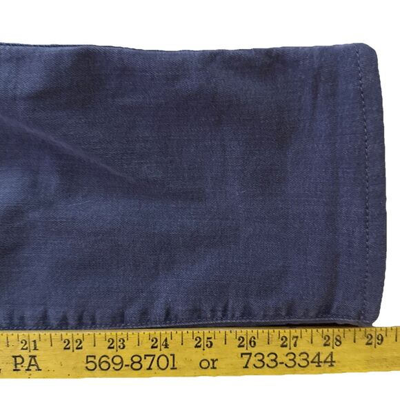 Eddie Bauer Boyfriend Relaxed Flannel-Lined Jeans Womens Size 2P Gray Outdoors - Picture 15 of 16